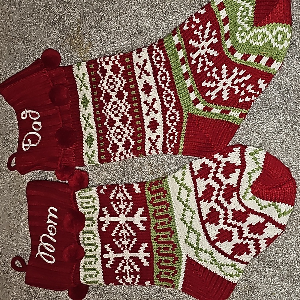 Mom & Dad Stockings #UU